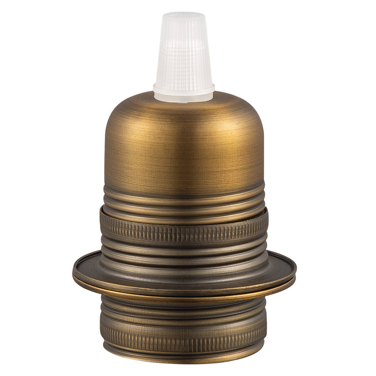 Home sweet home metalen 2-rings fitting E27 - messing